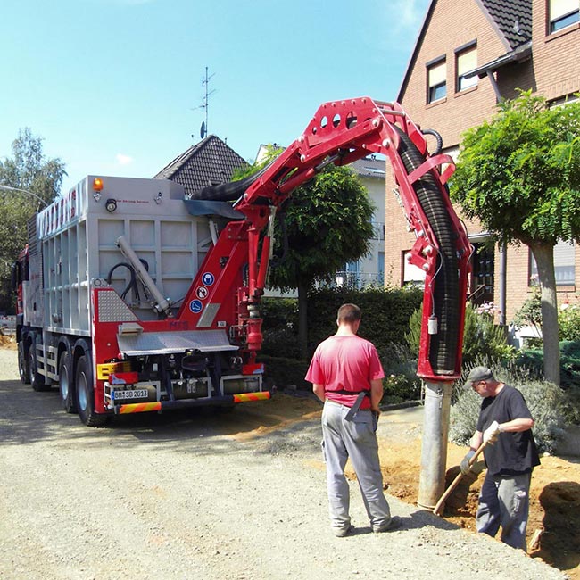 Saugbaggervermietung